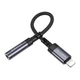 Перехідник Borofone BV24 iP to AUX 3.5mm (female) 15cm - зображення 6