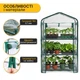 Теплица-стеллаж LEOBRO 125х69х49 см на 3 полки (LB-G115) - изображение 4