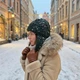 Стильная шапка ушанка "Оливковый Меланж" для женщин , ручная работа от PRIGRIZ, 50-58 см - изображение 3