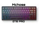 Клавіатура Бездротова MCHOSE G75 PRO Black Gradient Ігрова Механічна. 2.4G/Bluetooth/Кабель. Hot-Swap. Батарея 8000mAh. RGB Підсвічування. Tofu Switch - зображення 1