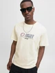 Футболка хлопковая длинная мужская Jack & Jones 12282779 S White Melange (5715730089809) - изображение 4