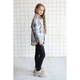 Лосины для девочки на меху Classic Warm SmileTime, синие, размер 158 (ZW5-08-7) - изображение 2