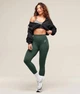 Спортивные леггинсы для фитнеса женские Gymshark 194769 М Темно/зеленый (2200005144190) - изображение 1
