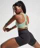 Спортивный топ для фитнеса женский Gymshark 194786 S Салатовый (2200005144374) - изображение 3