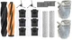 Змінні аксесуари з миючим засобом для робота-пилососа Dreame Aqua 10 Ultra Roller - зображення 1