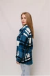 Сорочка тепла флісова бірюзова жіноча, 4XL - изображение 3