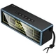 Колонка Bluetooth Hoco HC40 BT speaker Портативна Бездротова Акустика 20W, BT6.0, USB/AUX/FM/TWS, IPX4, LED-підсвітка Чорний - изображение 3