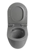 Унітаз підвісний Mixxus Premium ELLIPSE-0308-T3 GRAY 490x360x360mm система змиву TORNADO 3.0 (MP6654) - изображение 3