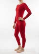 Комбинезон для танцев бифлекс Dance & Sport N021-1 S/110-116 Красный - изображение 4