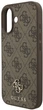 Панель Guess 4G Small Classic Logo MagSafe для Apple iPhone 17 Brown (3666339490607) - зображення 5