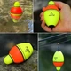 Светящийся поплавок Sougayilang Luminous Fish Floats LED красный/зеленый пенопласт высокой плотности 80 г - изображение 4