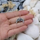 Серебряный славянский оберег "Лунница" 925° пробы с чернением - изображение 2