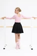 Спортивная юбка для бальных танцев , гимнастики и хореографии AngelDance 128-134 черная - изображение 3