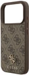 Etui plecki Guess 4G Small Classic Logo MagSafe do Apple iPhone 17 Pro Max Brown (3666339490638) - obraz 5