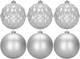 Набір ялинкових кульок Springos CA1530 13.5 см 6 шт (5908455303217) - зображення 2