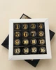 Шоколадний набір 18+ Сертифікат на 16 мінетів (Gold Design) Чорний - зображення 5