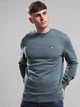 Світшот Lyle & Scott Сіро-Зелене — розмір L - зображення 1