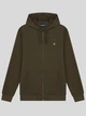 Зип-Худи Lyle & Scott Sweat Оливковое — размер S - изображение 1