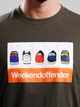 Футболка Weekend Offender Trainerspotting Graphic Оливковая — розмір XL - зображення 2