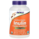Чистый инулин в порошке NOW Foods "Inulin Prebiotic Pure Powder" сертифицированный органический пребиотик для пищеварения из голубой агавы (227 г / 8 унций) - изображение 1
