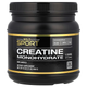Креатин California GOLD Nutrition, SPORT "Creatine" микронизированный моногидрат креатина в порошке, без вкуса, 90 порций (454 г) - изображение 1