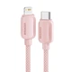 Кабель ESSAGER Breeze USB-C to Lightning 20W 1m Pink (EXCTL-WL04-P) - зображення 1