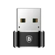 Переходник Baseus USB Male to USB-C Female Black (CAAOTG-01) - изображение 2
