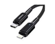 Кабель ESSAGER Sunset USB-C to Lightning PD 20W 3A 2m Black (EXCTL-CGA01) - изображение 2