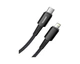 Кабель ESSAGER Sunset USB-C to Lightning PD 20W 3A 2m Black (EXCTL-CGA01) - изображение 3