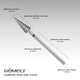 Фреза твердосплавна для випилювання МАКС GA&MA I Cutter for cutting CARBIDE MAX (D60Violet), фіолетова насічка - зображення 2