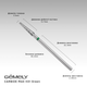 Фреза твердосплавна для випилювання МАКС GA&MA I Cutter for cutting CARBIDE MAX (H31Green), зелена насічка - зображення 2