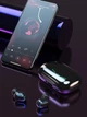 Навушники з повербанком AirBeats PowerMe TWS M10 вакуумні Bluetooth з LED-дисплеєм Чорний - зображення 3