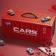 Набор гоночных машинок Cars металлических контейнер трасса 48 штук Разноцветный (28955) - изображение 4