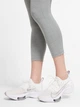 Спортивные леггинсы для фитнеса высокие женские Nike W Nk Df Fast Crop CZ9238-084 XS Светло-серые (194501888455) - изображение 8