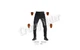 Мотоджинсы PandoMoto Mark Black Cor BALISTEX AAA+ 38L - изображение 8