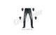 Мотоджинсы однослойные PandoMoto Robby Slim 34L - изображение 9