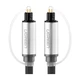 Кабель мультимедійний Optical Toslink 1.5m AV108 black Ugreen (10542) - изображение 2