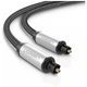 Кабель мультимедійний Optical Toslink 1.5m AV108 black Ugreen (10542) - изображение 3
