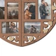 Фотоколлаж в форме сердца на 6 фото Frame Depot, деревянная настенная рамка коричневого цвета 53×40,5 см (heart_split_collage_s) - изображение 5