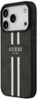 Etui plecki Guess 4G Printed Stripes MagSafe do Apple iPhone 17 Pro Black (3666339491383) - obraz 2