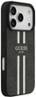 Etui plecki Guess 4G Printed Stripes MagSafe do Apple iPhone 17 Pro Black (3666339491383) - obraz 4