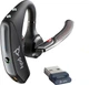 Bluetooth-гарнітура Poly Voyager 5200 UC + BT600 USB-A Black (7K2E1AA) - зображення 2