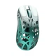 Геймерська акумуляторна бездротова (2,4G) миша WLMOUSE Sword X PAW3950 HS, 8K, 26000DPI, OMRON switch Silver Green/Сріблястий з зеленим (WLMSWORDXSG) - изображение 1
