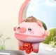 Іграшка свинка на колесі Свинка Piggy на моноколесі, ходить канатом - зображення 2