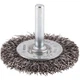 Дискова щітка з прямим хвостовиком Bosch PRO Metal clean 50 мм / 0.3 мм (2608622112) - зображення 1