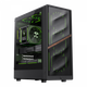 GAMEMAX Корпус комп'ютерний Mini Tower без блока живлення m-atx,itx, Tempered Glass,Mesh,USB2.0*1,USB3.0*1, aeris 330 mb - изображение 1