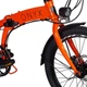 Електровелосипед зі складаною рамою Onyx 14" (750W 48V 18Ah) Червоний - зображення 2