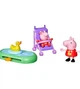 Ігровий набір PEPPA FIGURINES серії "Моменти з Пеппою" – СЕСТРИЧКИ НА ПРОГУЛЯНЦІ - изображение 2
