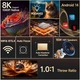 Проектор Magcubic HY350 Max 8K портативний: 900 ANSI, Android 14, 20000:1, Wi-Fi 6+BT, до 150" зображення - зображення 2