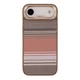 Протиударний Чохол Kajsa Resort Collection Gradient Stripe with MagSafe для iPhone 17 Air Desert Gold O-Ring - зображення 1